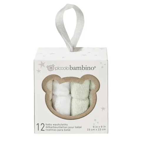 Piccolo Bambino
Wash Cloths (12 Pack)