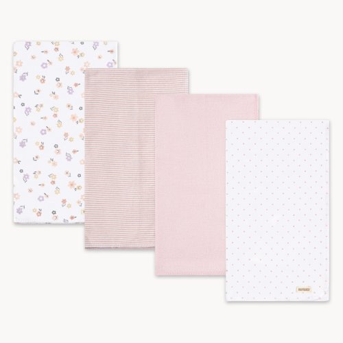 Newborn Huggies Organic Cotton Blanket 4-Pack
