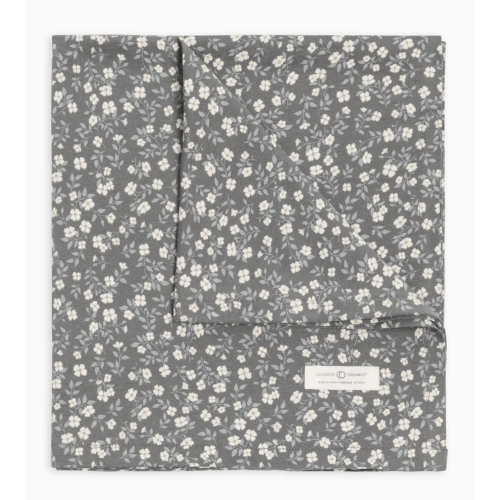 Swaddle Blanket - Bray Floral / Agave + Taupe