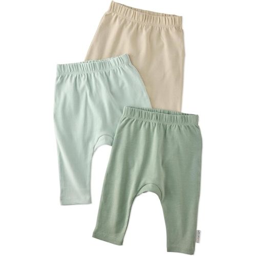 Harlowe 3-Pack Baby Pants 100% Organic Cotton for Baby Boys & Girls​
