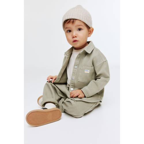 COTTON DENIM OVERSHIRT