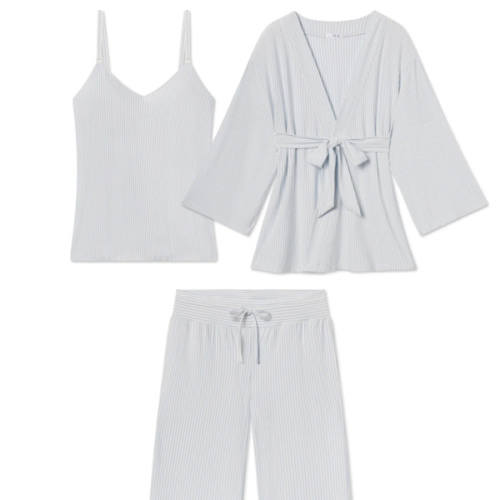 LAKE | Women | DreamModal Pajamas | Fog Maternity Kimono Bundle