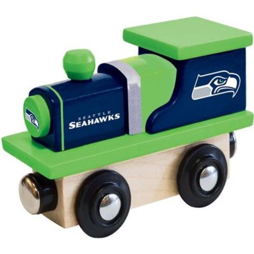 MasterPieces Officially Licensed NFL Seattle Seahawks Wooden Toy Train Engine