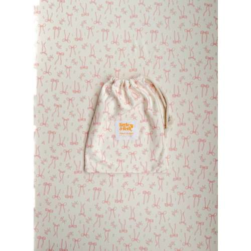 Cot Sheet | Bow Floral – Little and Fern