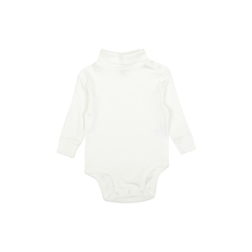 Cotton Boho Solid Turtleneck Bodysuit