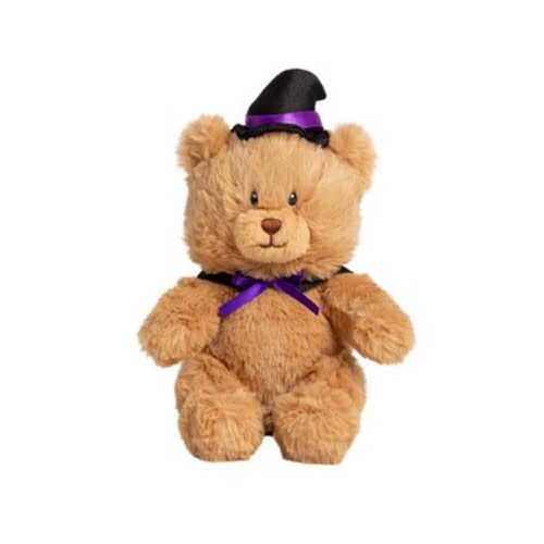 Pearhead Wizard Bear Halloween Plush Baby Toy - 0m+: Stuffed Animals, Holiday Theme, Weight 0.15 lbs