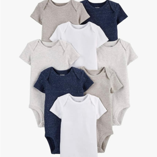 Simple Joys by Carter's Baby 8-Pack Short-Sleeve Bodysuit