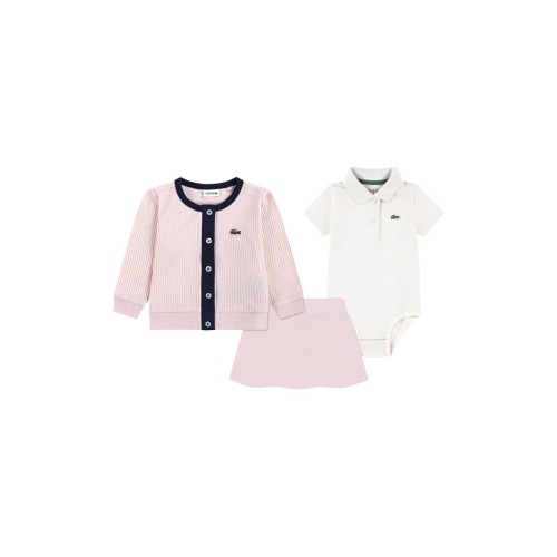 Kids' Cardigan, Bodysuit & Skirt Set