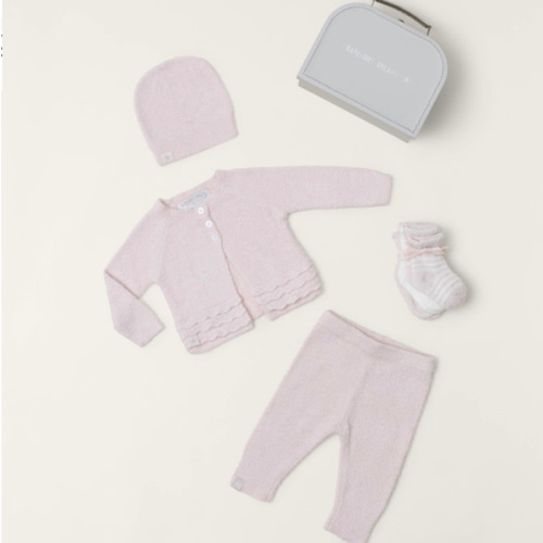 CozyChic Lite® Girls Heirloom Newborn Set | Barefoot Dreams®