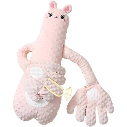 KANOHENO Patting Pillow Soother,Large Plush Doll,Adjustable Mode Interactive Plush for Home Decor & Daily Companion