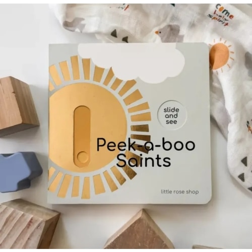 Peek-a-boo Saints Catholic Board Book