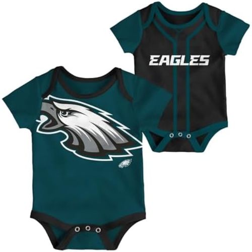 Outerstuff NFL Newborn & Infants 0-24 Months Prime Time Team Graphic 2 Piece Team Graphic Creeper Bodysuit Romper Set