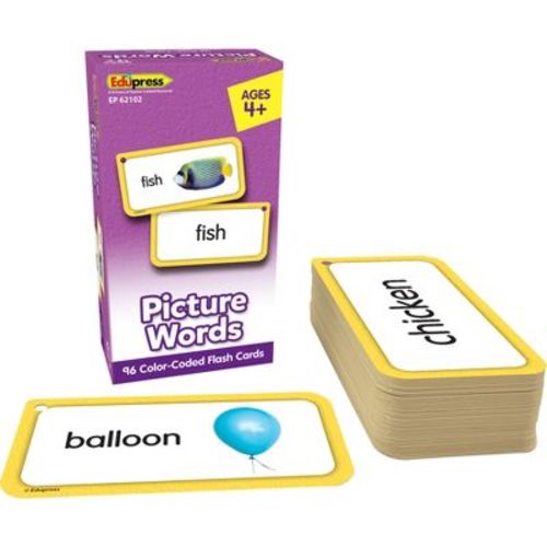 Teacher Created Resources® Picture Words Flash Cards Deluxe Set, 96 Cards