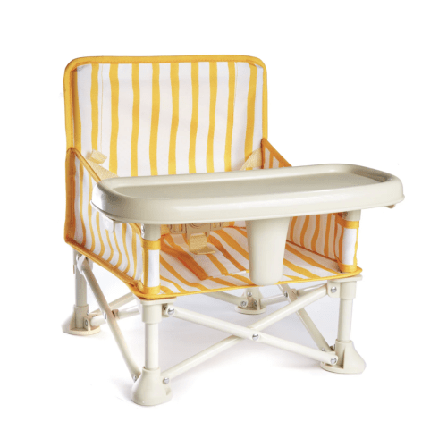 Portable Chair in Yellow Stripe