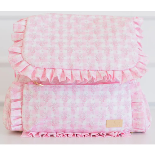 Ruffled Nylon Diaper Bag – Hollis