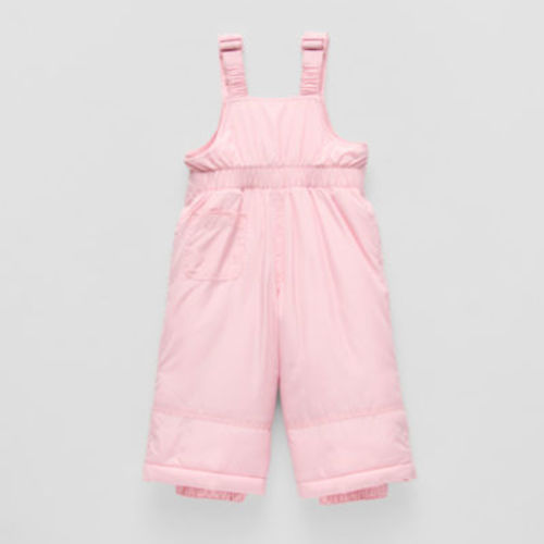 Okie Dokie Girls Water Resistant Heavyweight Snow Bib