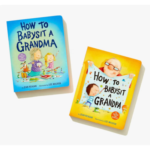 How to Babysit a Grandma and Grandpa Board Book Boxed Set (How To Series)