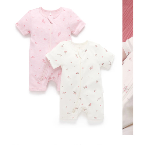 Short Zip Rompers