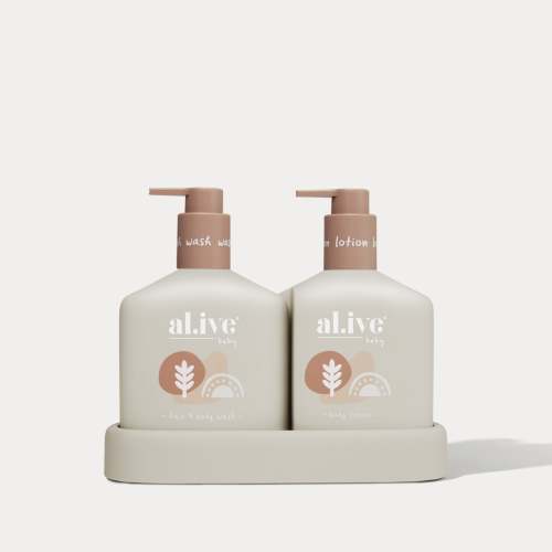 Baby Hair & Body Wash Duo | Calming Oatmeal | Al.ive