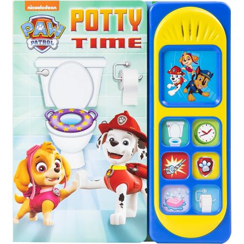 PAW Patrol Chase, Skye, Marshall, and More! - Potty Time - Potty Training Sound Book - PI Kids (Play-A-Sound)