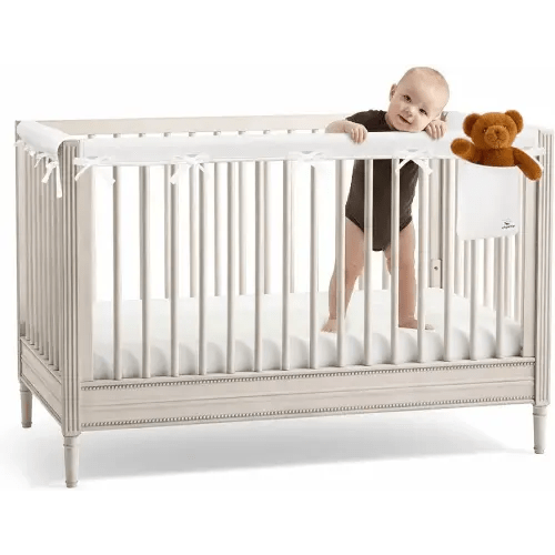 CHIPCHIP 3-Pack White Mesh Fabric, 1 Long Panel 51"x7" + 2 Short Panels 27.5"x7"