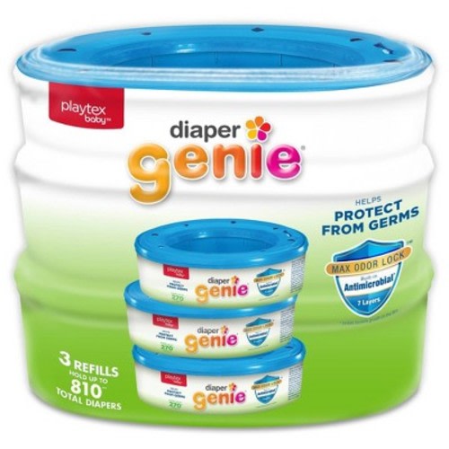 Diaper Genie Diaper Disposal Pail System Refill - 3pk