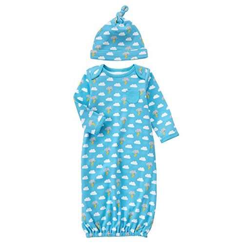 Gymboree Baby Infant Hat and Gown Layette Set