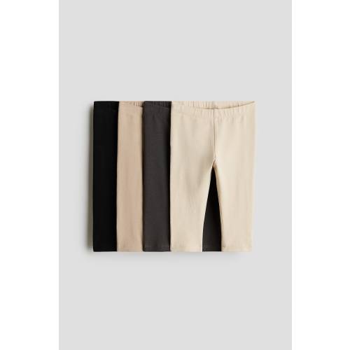 4-PACK COTTON JERSEY LEGGINGS
