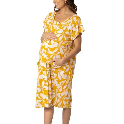Kindred Bravely Labor and Delivery Gown, 3 in 1 Hospital Gowns for Women Labor Delivery