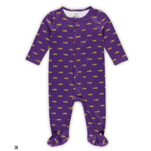 Most Popular
Newborn & Infant ZooZatz Purple LSU Tigers Magnetic Closure Sleeper (0-3 Months)