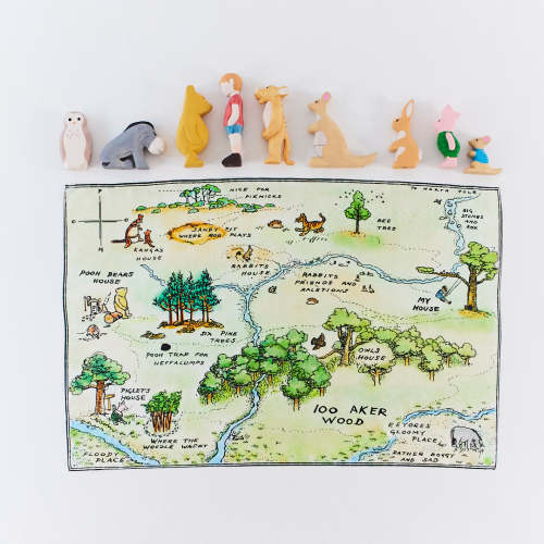 100 Aker Woods & Complete Wooden Friends Set – Sarah's Silks