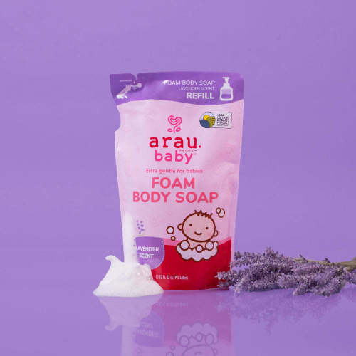 arau.baby Foam Body Soap Refill - Lavender