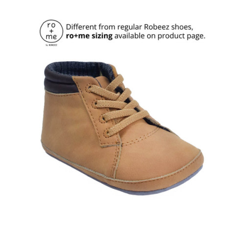 Ro+Me Tim Baby Shoes in Tan
