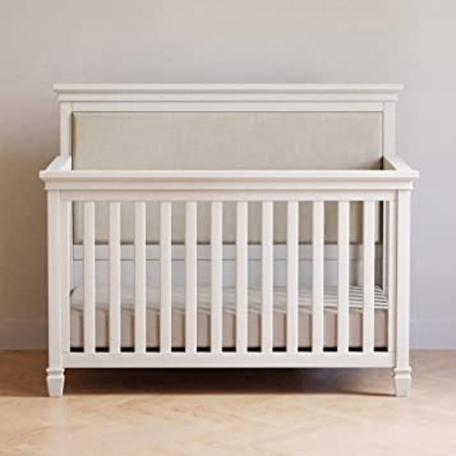 NAMESAKE Darlington 4-in-1 Convertible Crib in Warm White, Greenguard Gold Certified