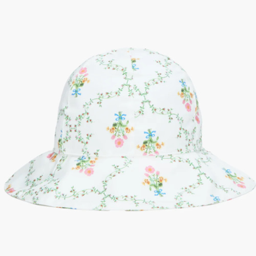 The Tiny Sunhat - Pastel Trellis