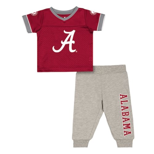 Alabama Crimson Tide Colosseum Infant & Newborn Nothing But the Hits Two-Piece Football Set