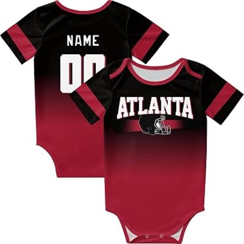 ANTKING Baby Clothes Custom Baby Name and Number for Boy Girl Personalized Gift