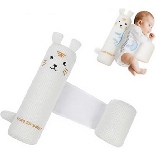 Almohada ajustable suave y transpirable desmontable y lavable para bebé