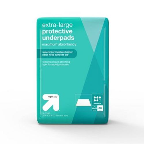 Protective Bed Underpads - Maximum Absorbency - Large - 18ct - up&up™