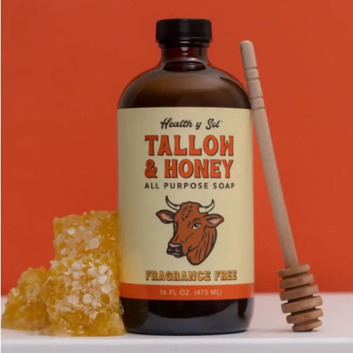 Tallow & Honey Liquid Soap – Health y Sol