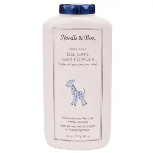 Noodle & Boo Delicate Baby Powder with Pure Cornstarch and Aloe, Talc Free