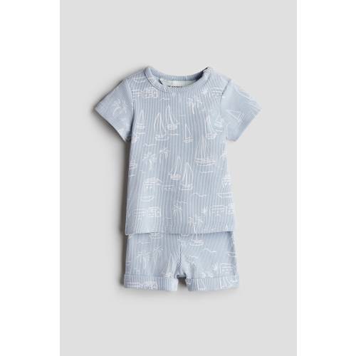 2-PIECE RIBBED COTTON SET