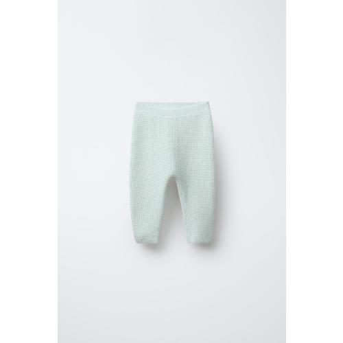 PEARL KNIT PANTS - Aquamarine | ZARA United States