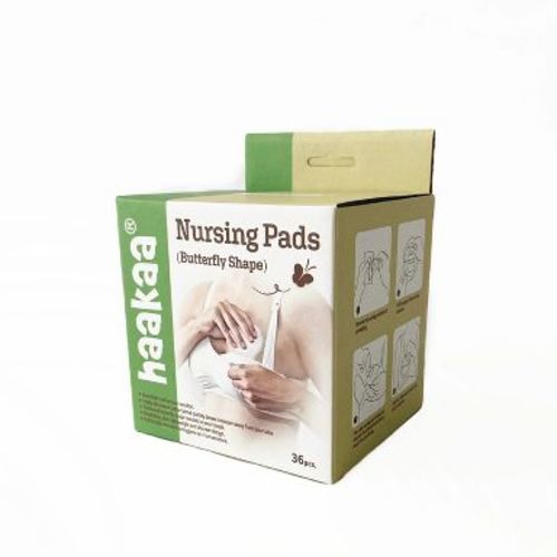 Haakaa Disposable Nursing Pads Butterfly Shape, 36 Ct 36 CT