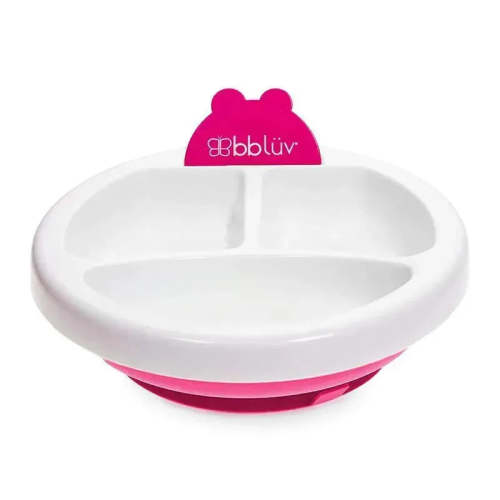 Bbluv - Platö Warm Feeding Plate, Pink