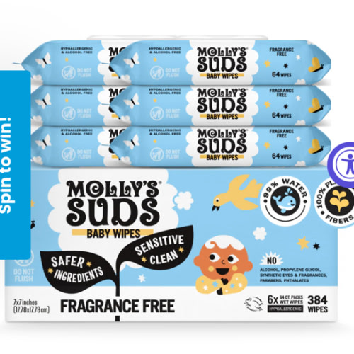 Sensitive Clean Baby Wipes – Molly’s Suds