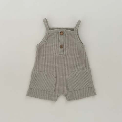 Wynn Romper in Light Grey