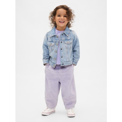 Baby & Toddler Pull-On Barrel Jeans