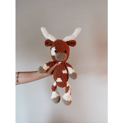 Crocheted Longhorn Snuggler