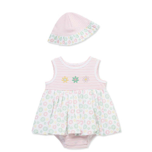 Little Me Daisy Fun Popover & Hat